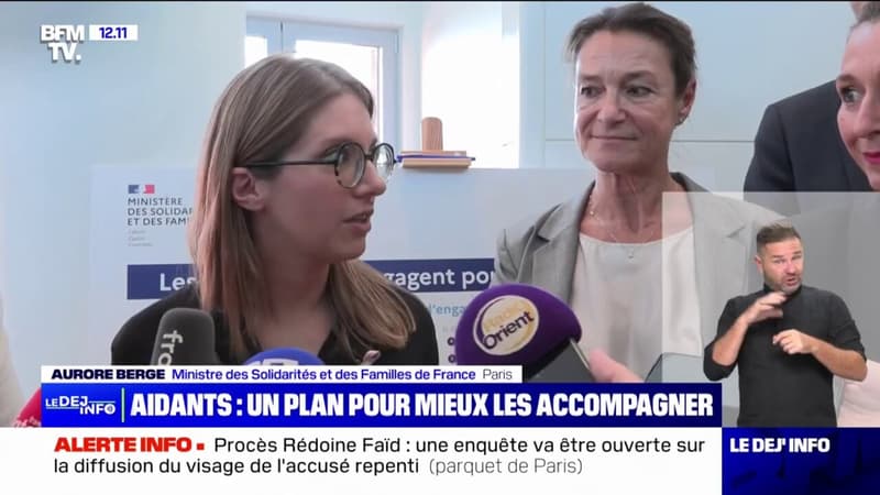 Plan pour les aidants: Aurore Bergé annonce la création de 