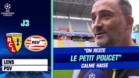 Lens - PSV : Une déception de ne pas finir premier ? Haise calme les "commentateurs"