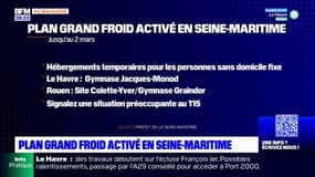 Seine-Maritime: le plan grand froid activé dans le département