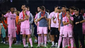 La tristesse de Sergio Busquets et des joueurs de l'Inter Miami battus en finale de l'US Open Cup