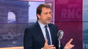 Christophe Castaner, invité de BFMTV-RMC lundi 17 janvier 2022