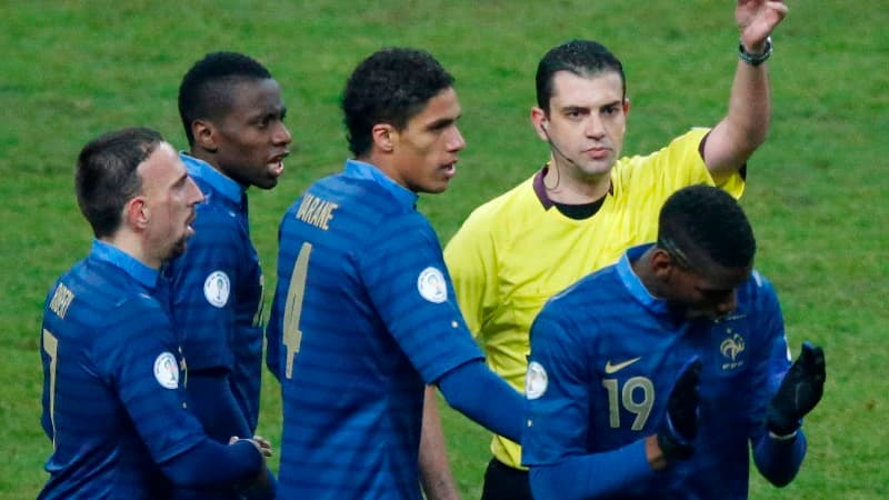 Paul Pogba expulsé face à l'Espagne