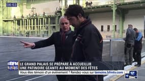 Sortir à Paris: Le Grand Palais se transforme en patinoire géante pour les fêtes de fin d'année