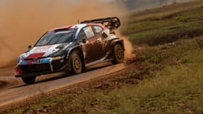 Sebastien OGIER lors du Rallye du Kenya le 22/06/2023	