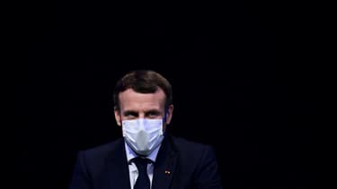 Le président Emmanuel Macron le 14 décembre 2020 à Paris