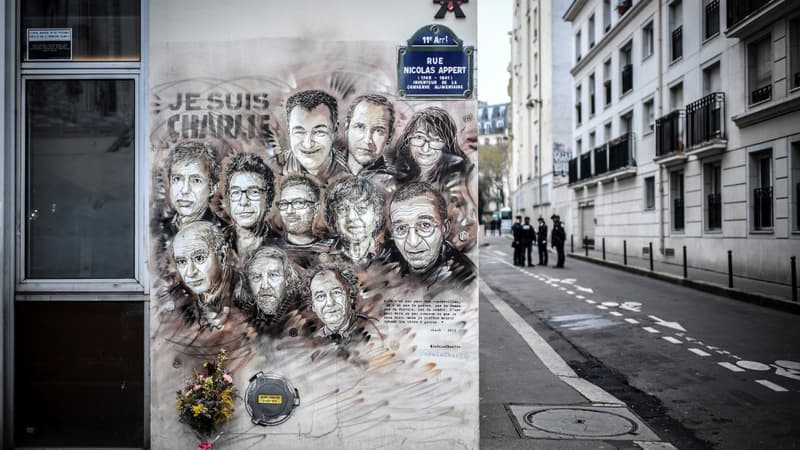 La rue Nicolas Appert à Paris où est survenue l'attaque à l'arme blanche vendredi matin. 