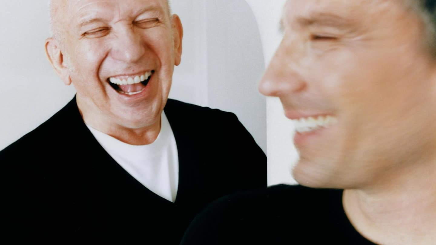 Jean Paul Gaultier et Julien Dossena Jean Paul Gaultier et Julien Dossena