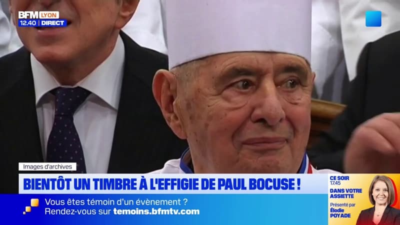 Un timbre à l'effigie de Paul Bocuse en 2026 (1/1)