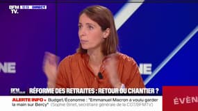 Sophie Binet, sur la retraite des seniors: "La balle est dans le camp du patronat"