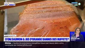 Le saumon et le jus d'orange bannis des buffets de la ville de Lyon ? 