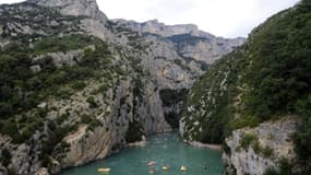 Le lac de Sainte-Croix du Verdon.