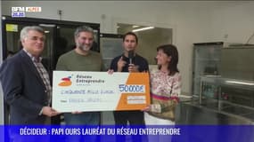 DECIDEUR : Papi Ours lauréat du Réseau Entreprendre