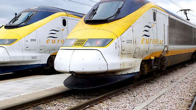 Le TGV TMST connu sous le nom d'Eurostar Le TGV TMST connu sous le nom d'Eurostar