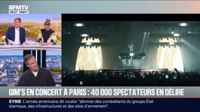 Gim's en concert à Paris devant près de 40.000 fans 