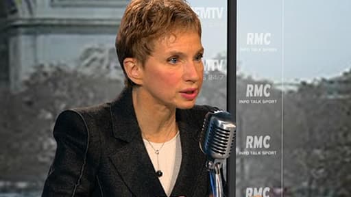 Laurence Parisot, mardi 29 novembre 2011 sur BFMTV et RMC.