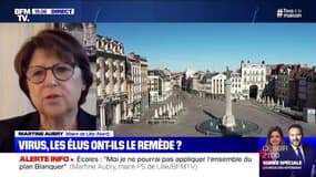 Martine Aubry envisage que les masques réutilisables soient distribués aux habitants dans les écoles