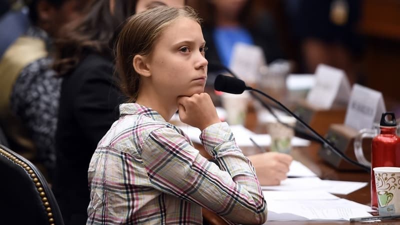 Greta Thunberg à Washington DC en septembre 2019.