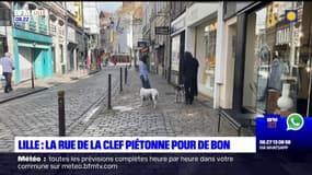 Lille: la rue de la Clef sera définitivement piétonne à partir du 13 mai