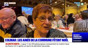 Colmar: les aînés de la commune fêtent Noël 