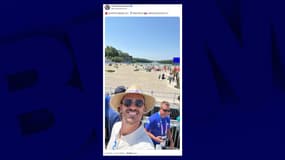 Antoine Griezmann félicite les Français à chaque nouvelle médaille aux Jeux olympiques de Paris sur X. 