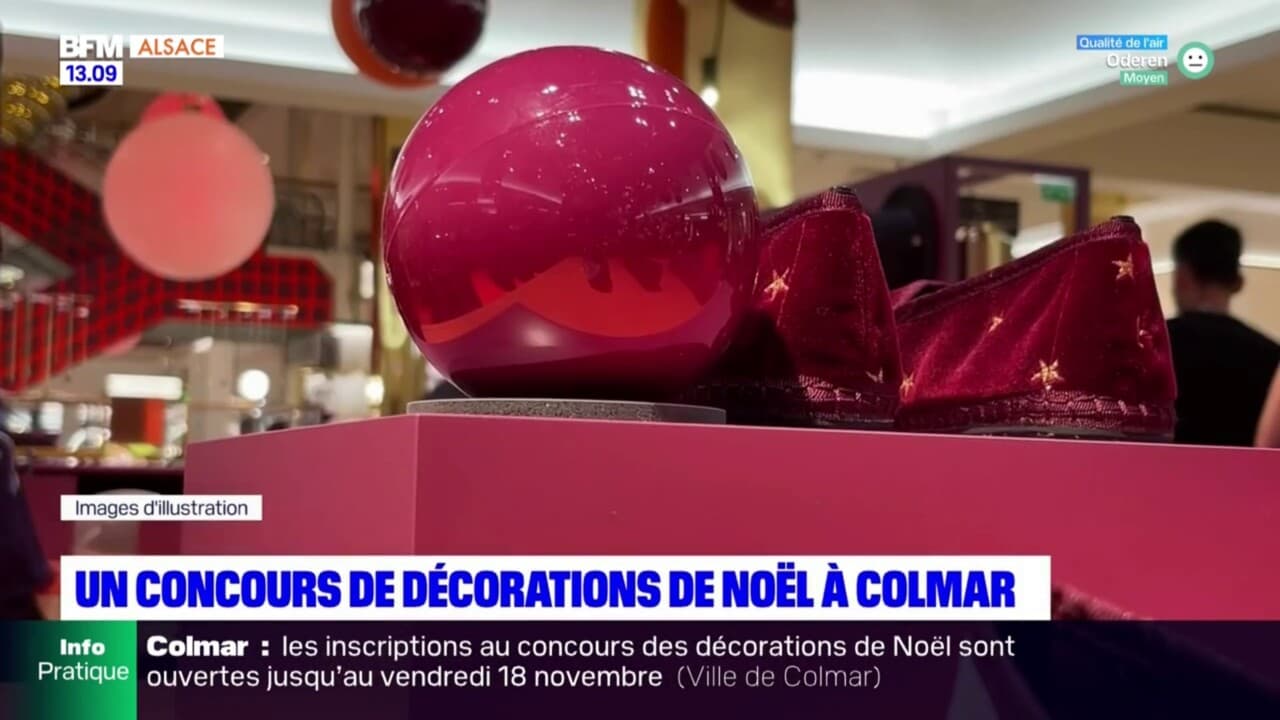 Colmar un concours de décorations de Noël organisé par la Ville