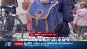 "Des collègues sont menacés et ils sont en train de céder sur la laïcité" dénonce Philippe, professeur des écoles