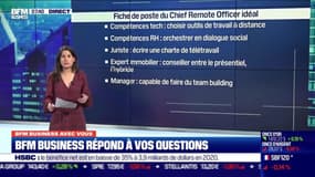 BFM Business avec vous : Faut-il recruter un "chief remote officer" ? - 23/02