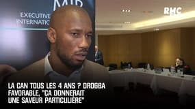 La CAN tous les 4 ans ? Drogba favorable, "ça donnerait une saveur particulière"