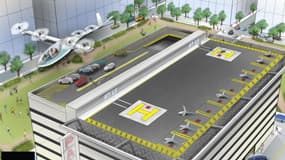 La flotte de taxis volants d'Uber décollera, atterrira et se rechargera sur des "vertiports" installés sur le toit des immeubles