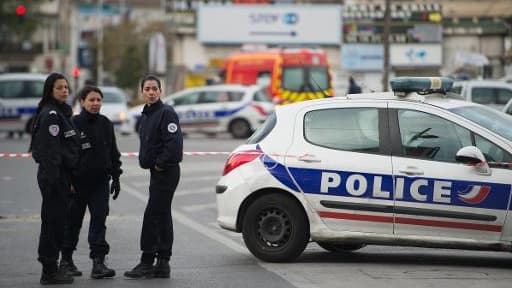 Des policiers dans les quartiers Nord de Marseille, le 26 avril 2015