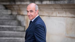 Olivier Marleix, député et président du groupe les Républicains, LR, parti de droite, lors d'une journée d'accueil des députés élus au deuxième tour des élections législatives de 2024 au Palais Bourbon de l'Assemblée nationale française, Paris, FRANCE, le 08 juillet 2024.