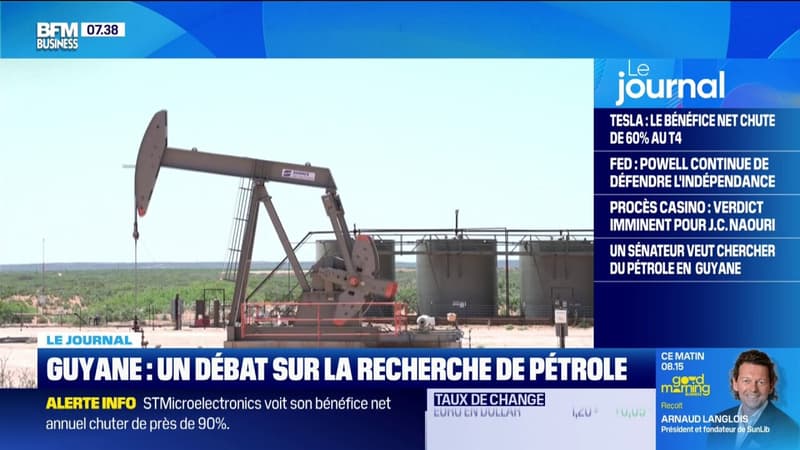 Guyane : un débat sur la recherche de pétrole