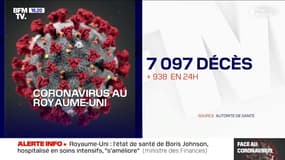 Coronavirus: 938 morts de plus en 24 heures au Royaume-Uni, plus de 7000 en tout
