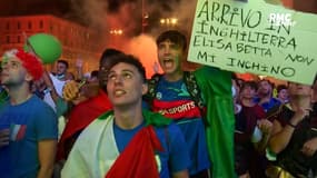 L'Italie championne d'Europe : La joie irréelle des supporters italiens à Rome