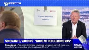 Vaccination: pour le professeur Adnet, les soignants on un "devoir professionnel" de ne pas mettre en danger les patients