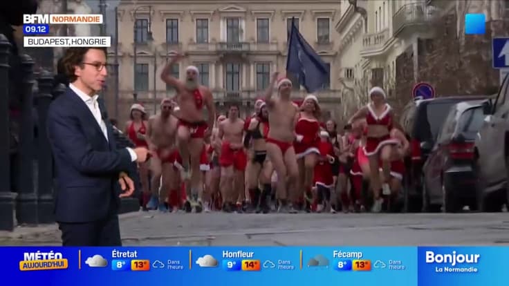 Père noël en bikini, créature à cornes pour Noël -  La Météo de Colas du jeudi 18 décembre 2025