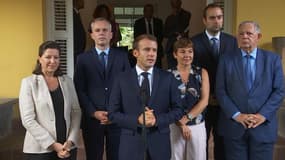 Emmanuel Macron en visite en Martinique ce jeudi.