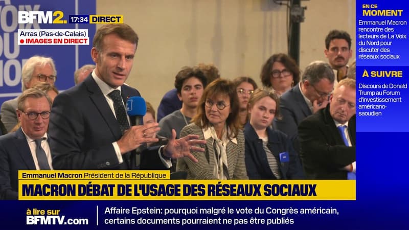 Tiktok: face à la Chine "on est les couillons au milieu du service", lance Emmanuel Macron