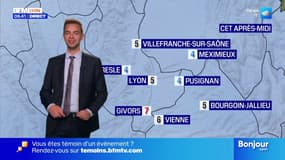 Météo Rhône: un ciel très nuageux sur l'ensemble de la journée, du brouillard et jusqu'à 5°C à Lyon