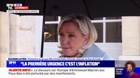 Pour Marine Le Pen, "le referendum d'initiative partagée est une arnaque démocratique"