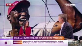 En Italie, Aboubakar Soumahoro est le premier député noir du pays