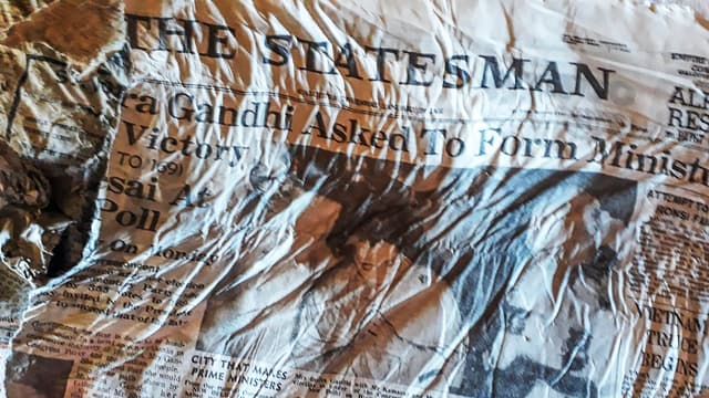 Des journaux de 1966, possibles vestiges du crash d'un avion Air India, retrouvés sur le Mont-Blanc.