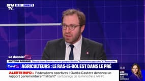 Mobilisation des agriculteurs: "On observe une accumulation d'exaspérations", pour Antoine Armand (Renaissance)