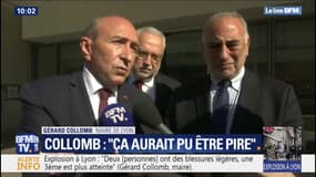 Gérard Collomb sur l'explosion à Lyon: "Ça aurait pu être pire"