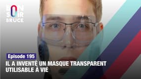 Il a inventé un masque transparent utilisable à vie 