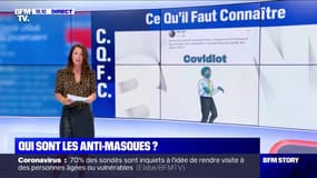 Une femme, cadre, d'une cinquantaine d'années... Le profil type d'une personne anti-masques