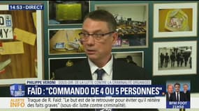 Evasion de Redoine Faïd: "Ce type d'individu qui ne se réinsérera jamais ne pense qu'à s'évader", dit Philippe Veroni de la lutte contre la criminalité organisée