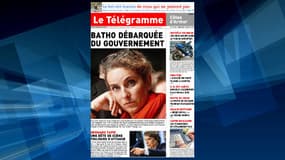 La une du Télégramme