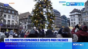 Alsace: les touristes espagnols séduits par les marchés de Noël