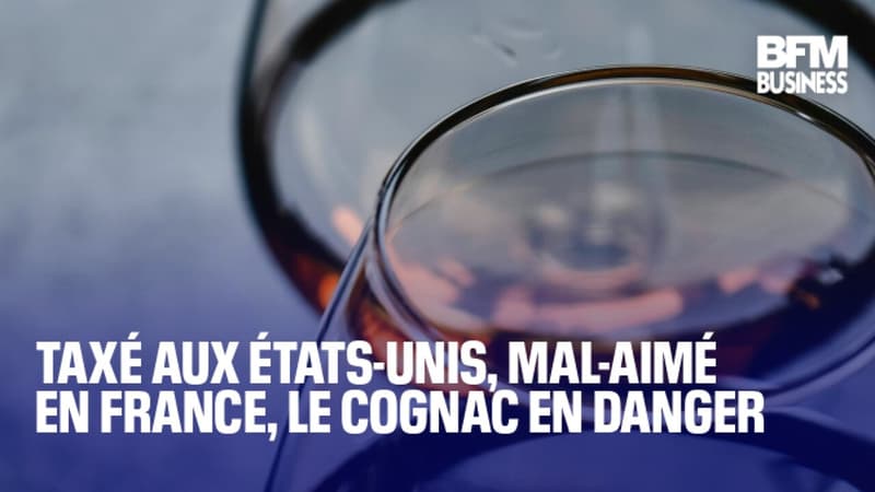 Taxé aux États-Unis, mal-aimé en France, le cognac en danger
